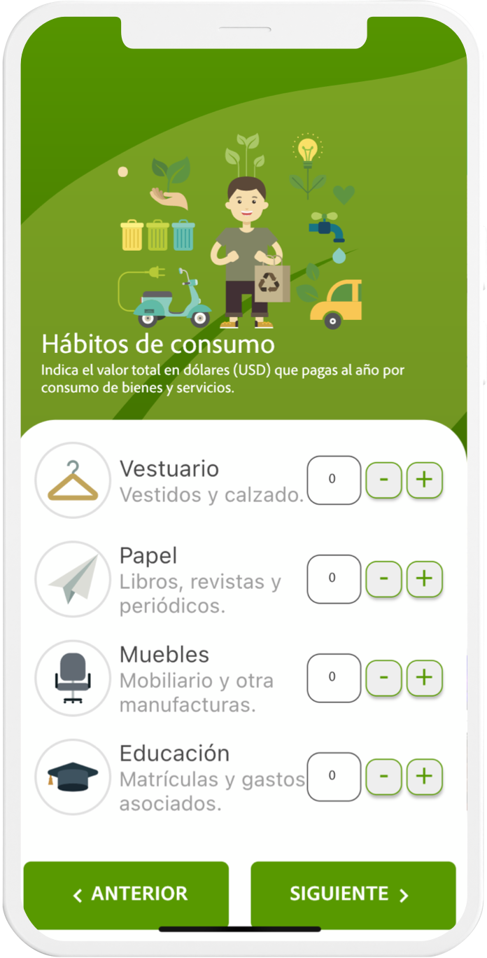Circuit Booking mobile development - consumption habits