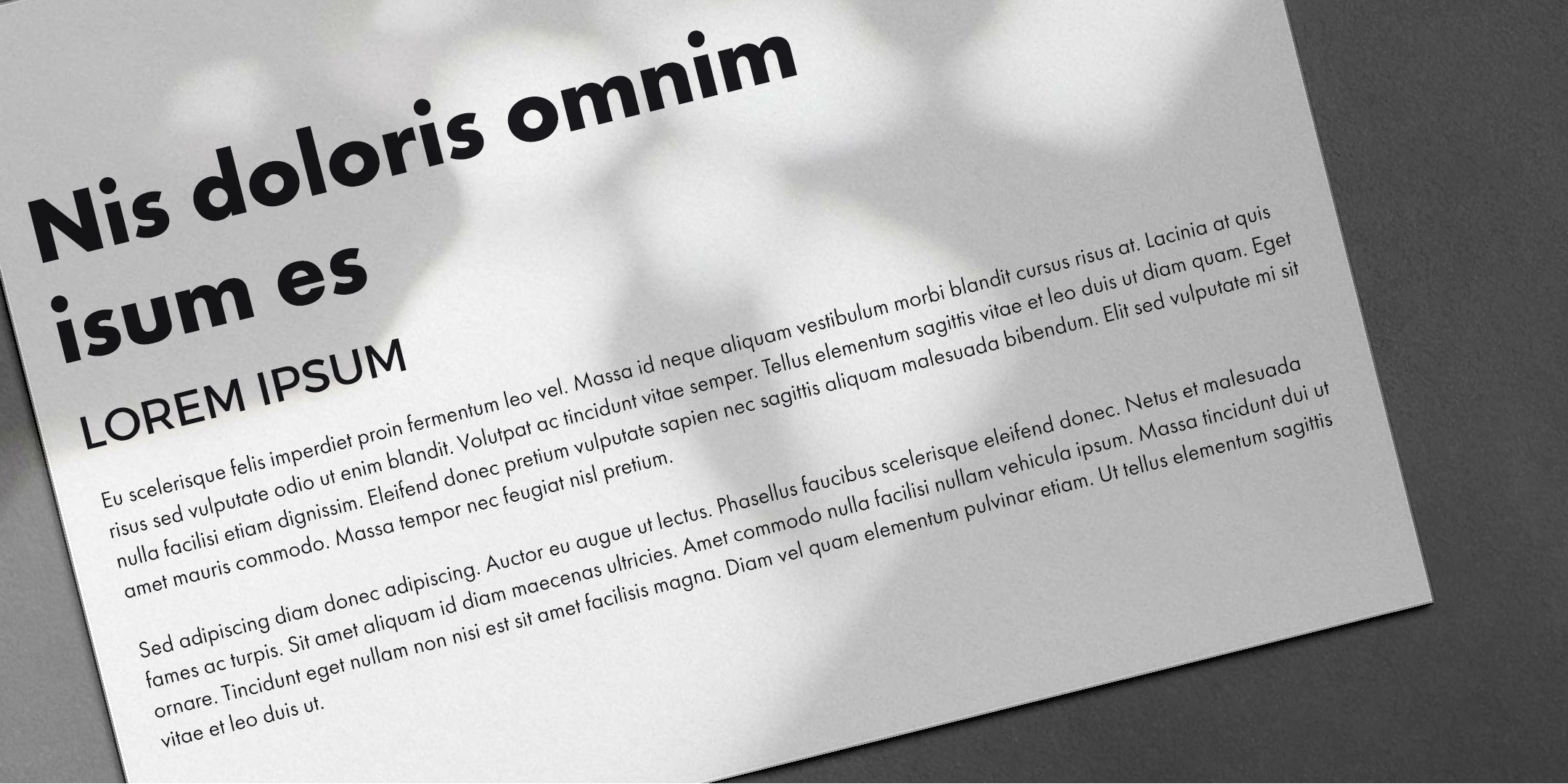 Typografie
