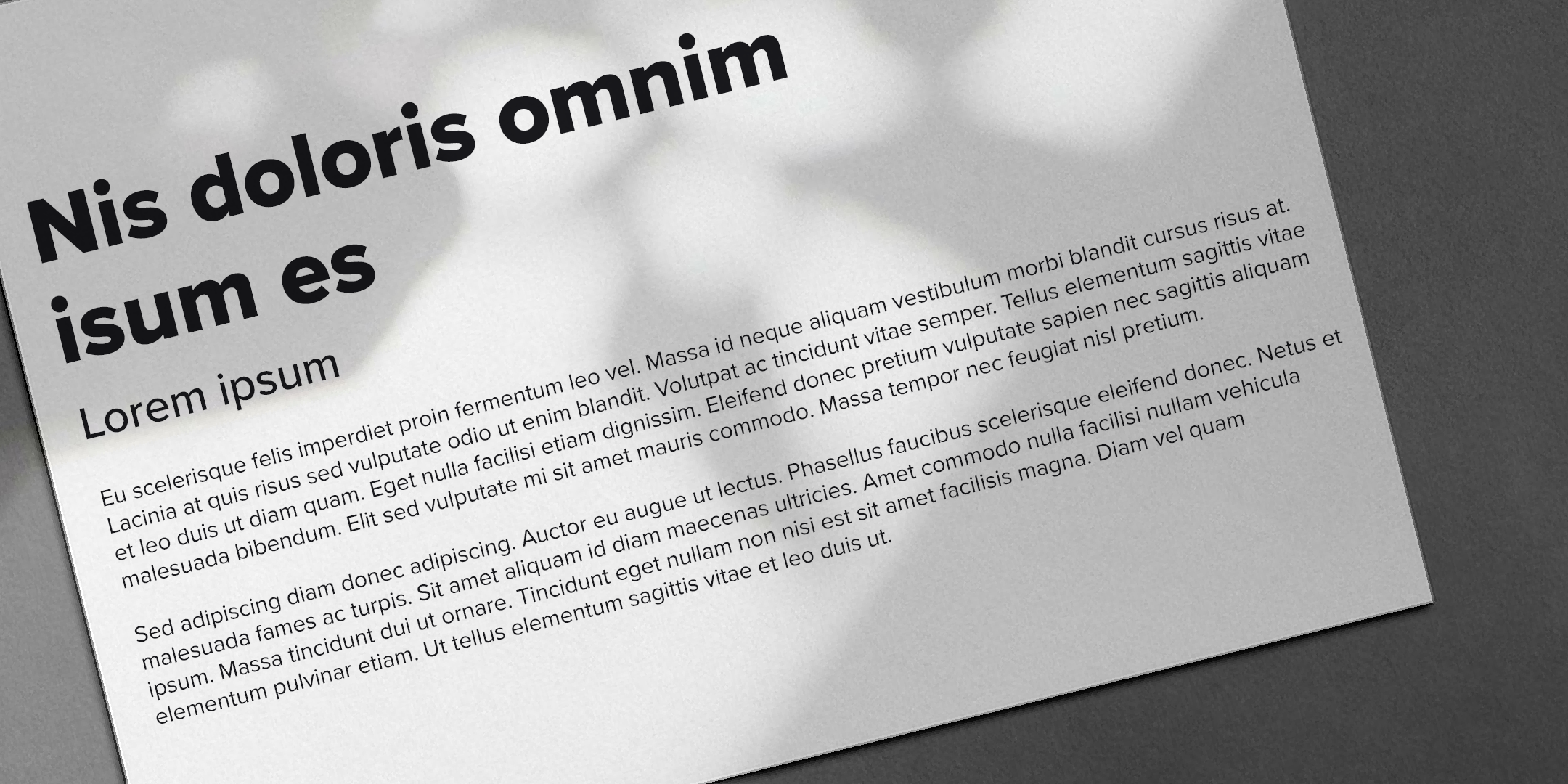 Typografie