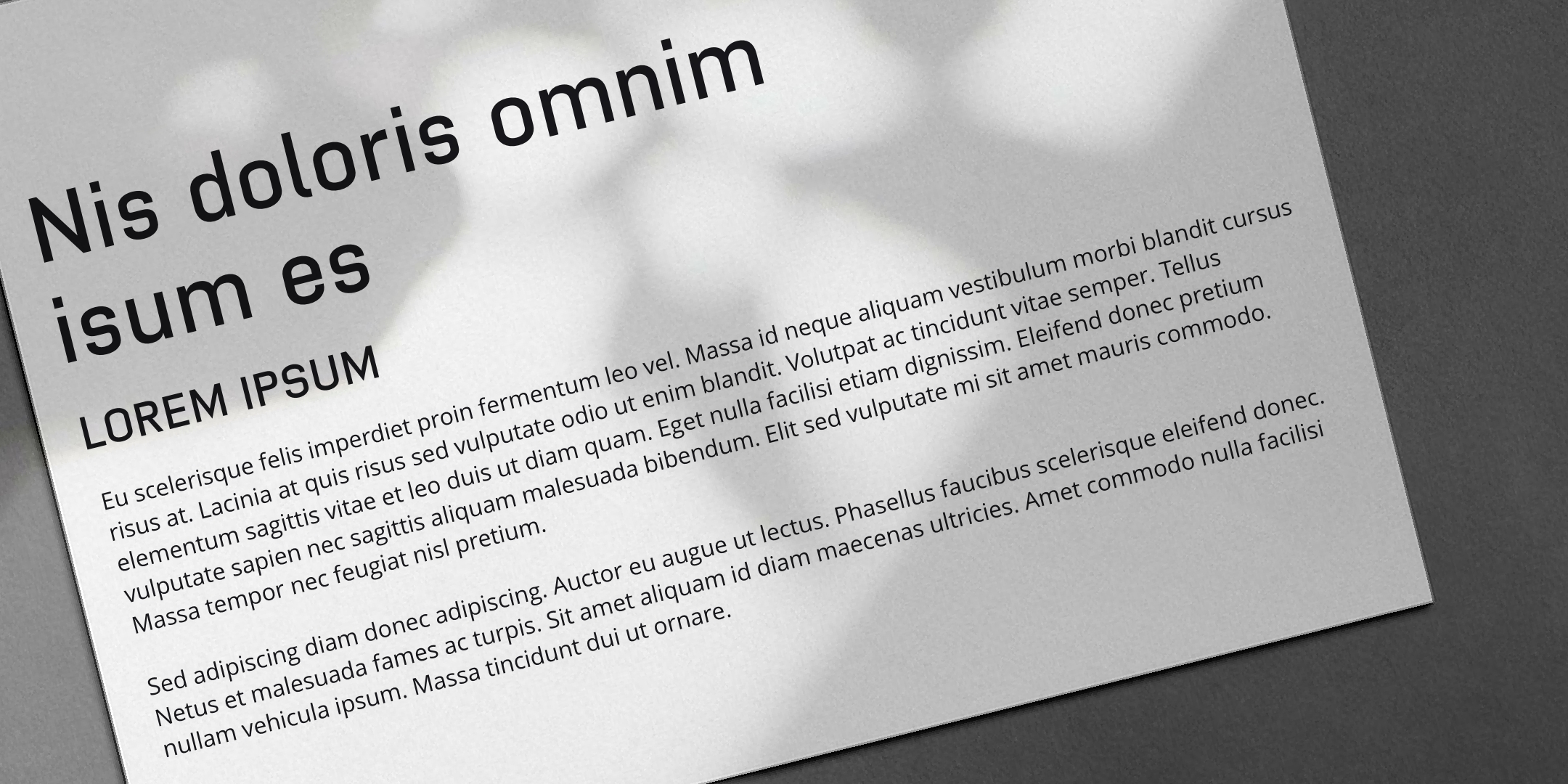 Typografie