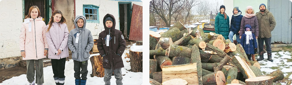 LIO: Winterhilfe mit Jacken und Brennholz