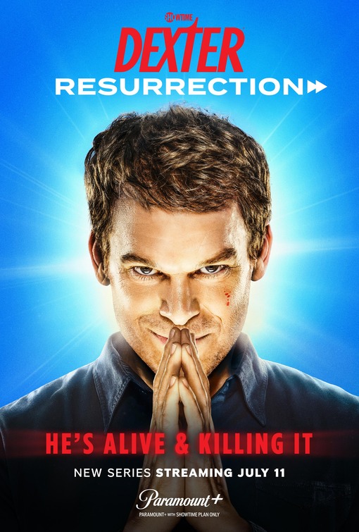 Dexter: Resurrection Showtime series poster