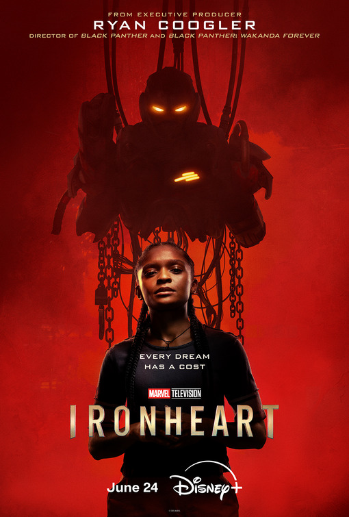 Ironheart Marvel Disney+ series poster