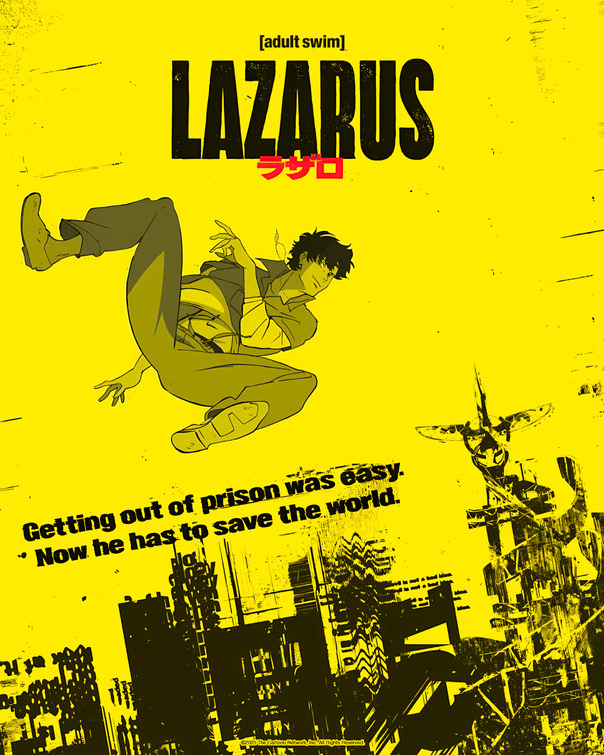 Lazarus 2025 anime series poster