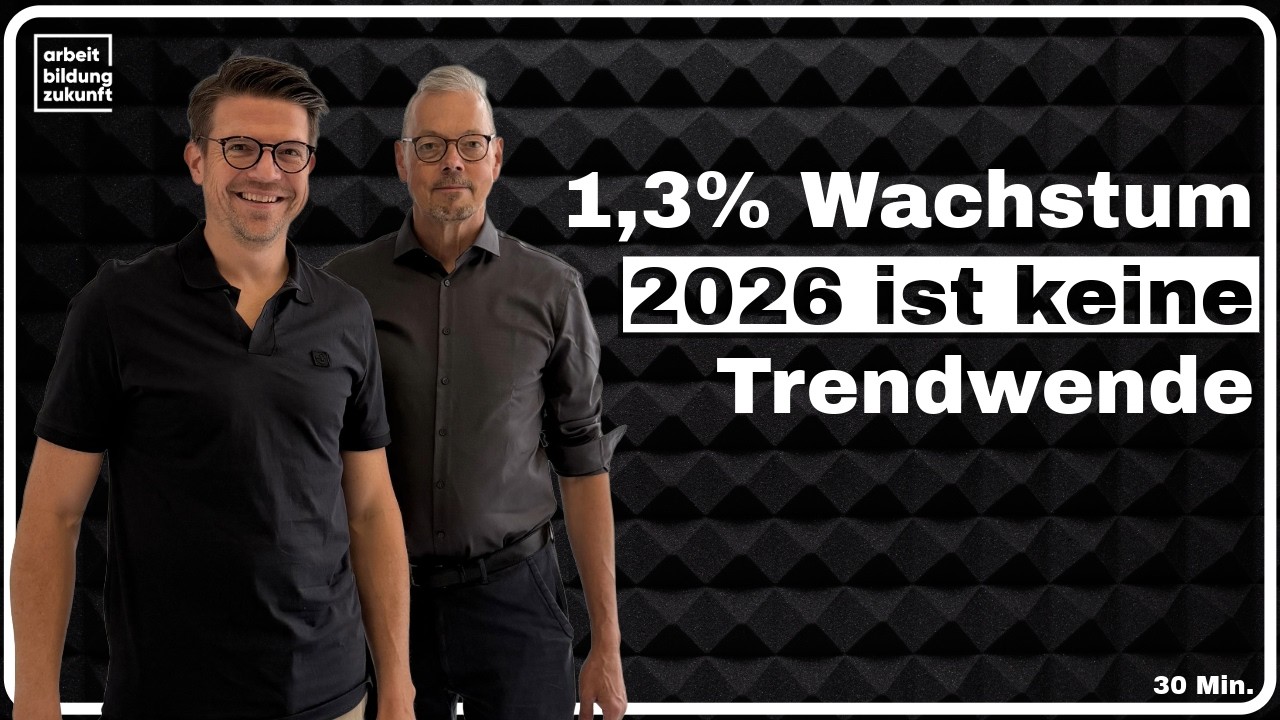 Warum 1,3 Prozent Wachstum für 2026 keine Trendwende ist