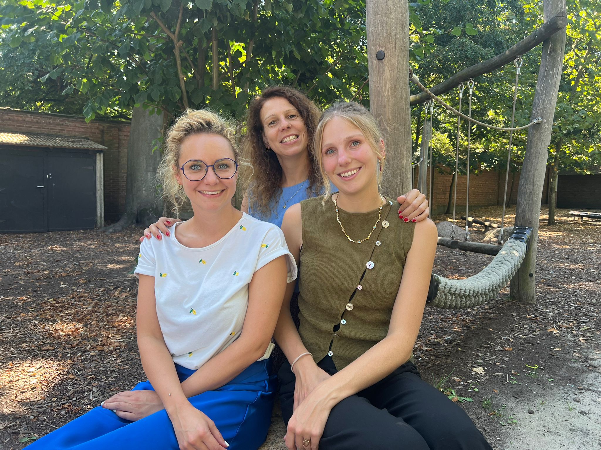 5L - juf Silke, juf Mieke en juf Amber