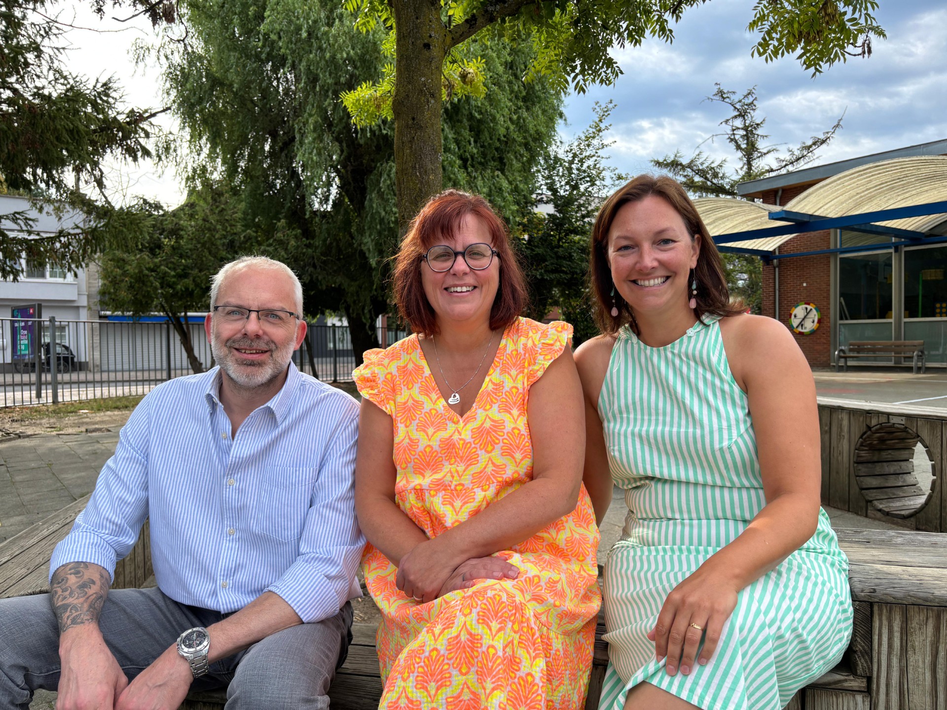6L - juf Kirsten, meester Gregory en juf Karen