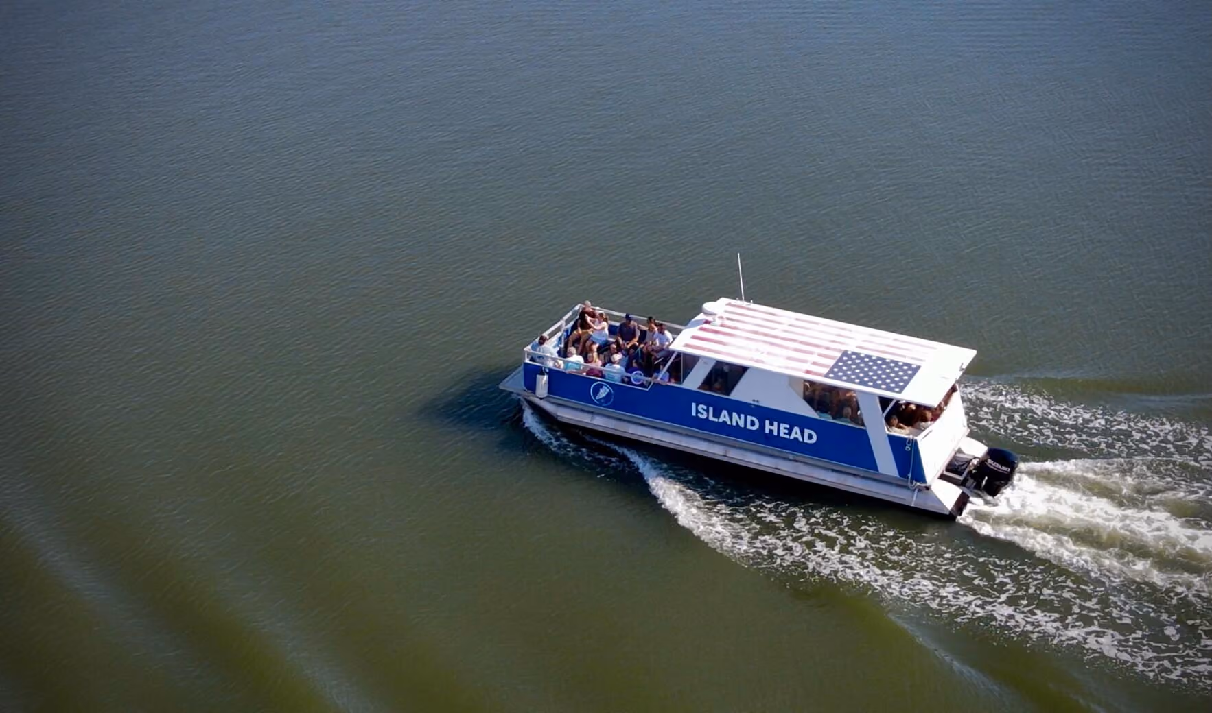 Island Head passenger ferry traveling to Daufuskie Island