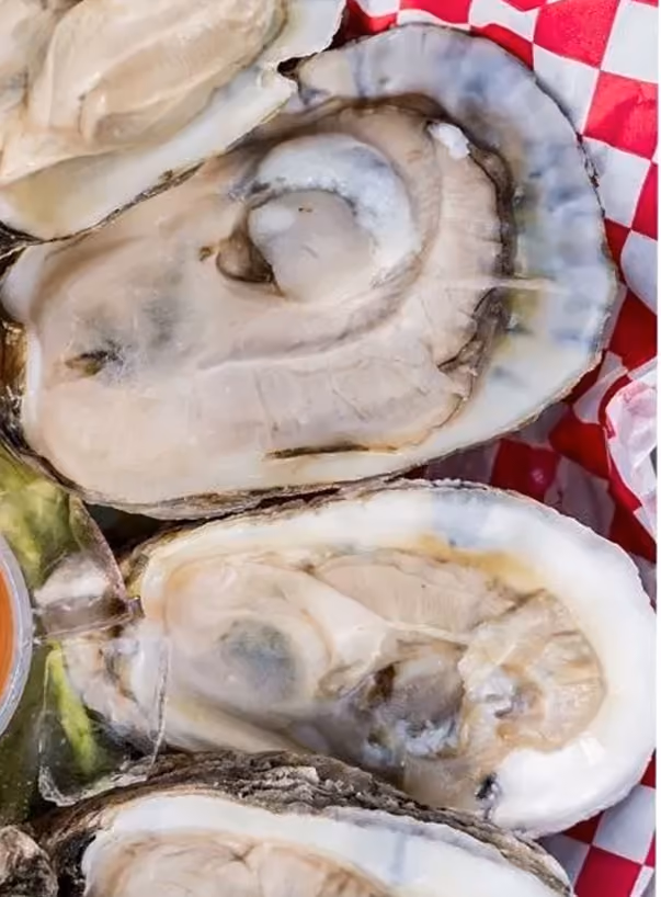 Lowcountry oysters at Old Daufuskie Crab Company