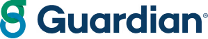 Guardian logo with a stylized blue and green emblem and navy blue text.