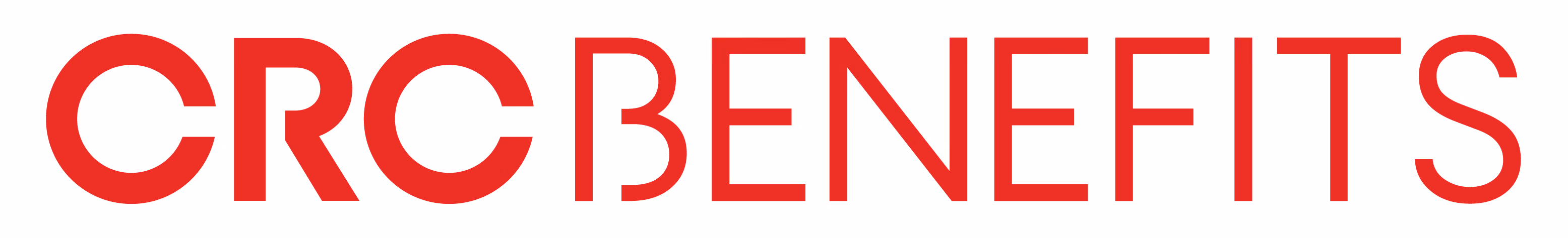CRC GROUP text logo in bold red letters on a black background.
