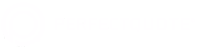 Perfectquote white logo