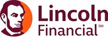 Lincoln Financial logo with Abraham Lincoln’s profile and text 'Lincoln Financial'.