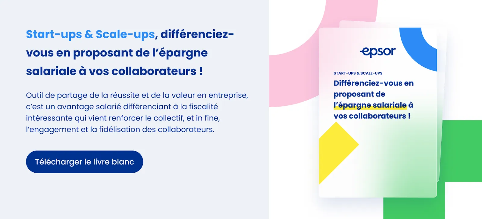 Aperçu livre blanc épargne salariale et retraite pour les start-ups et les scale-ups