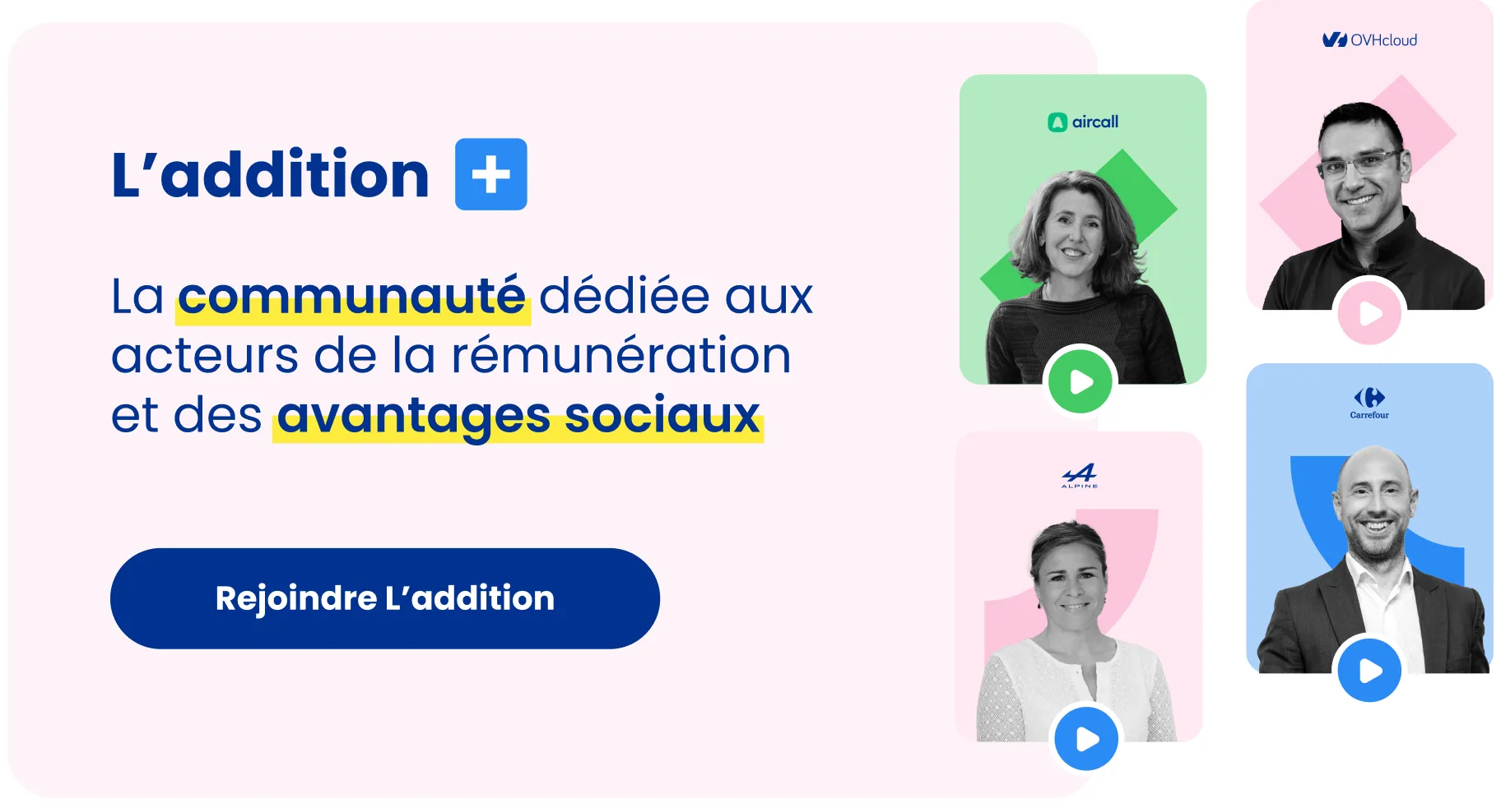 L'addition, une communauté créée par Epsor