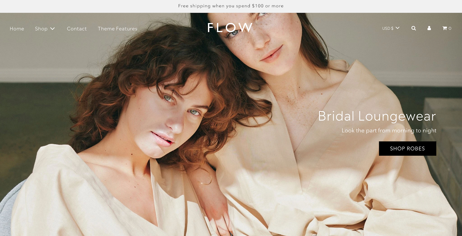 zdjęcie płatnego szablon shopify dla fashion - flow