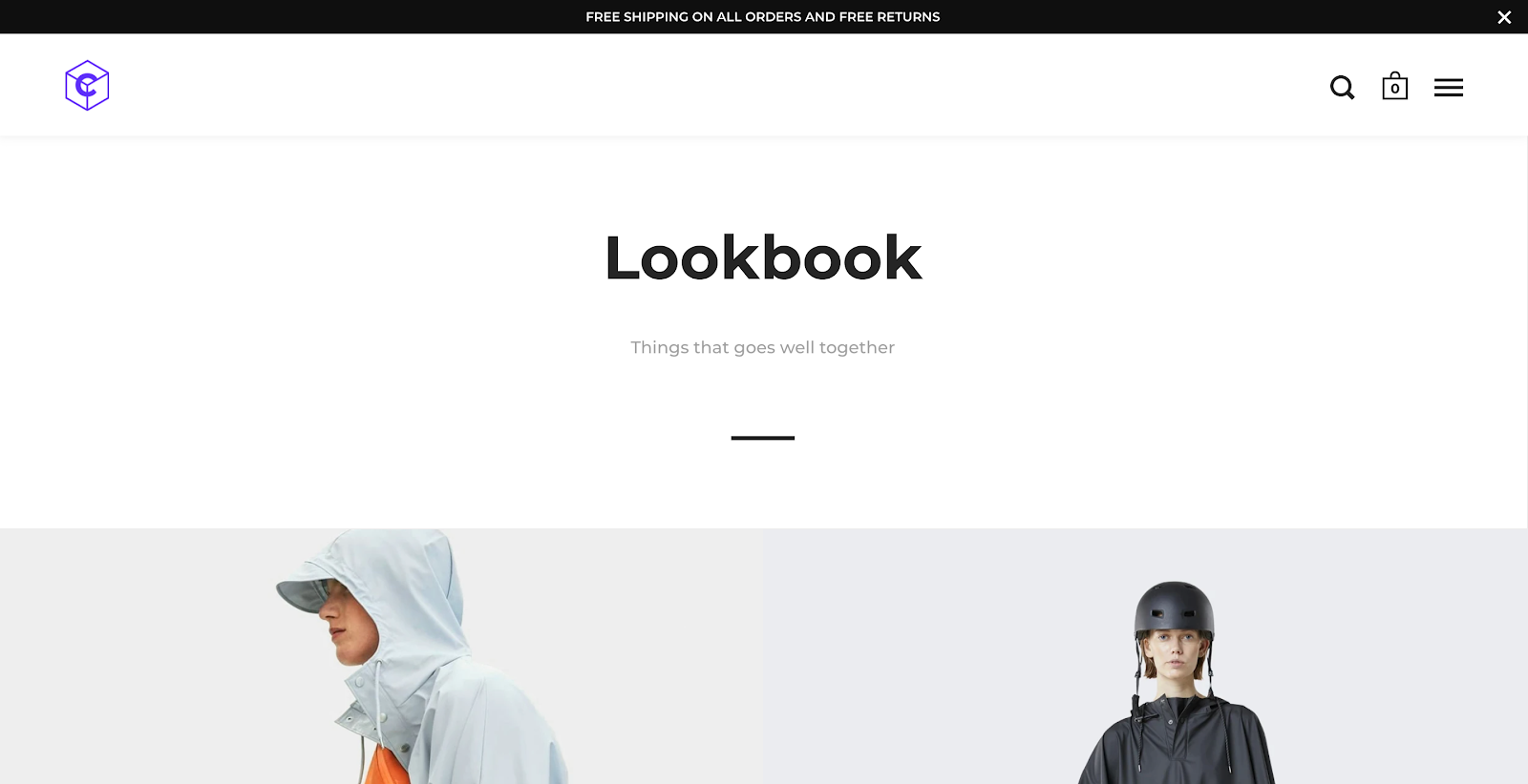 zdjęcie płatnego szablon shopify dla fashion - split