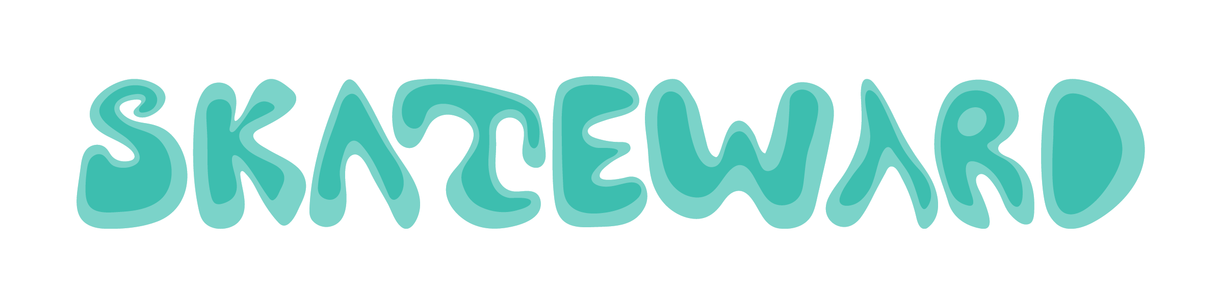 teal skateward logo