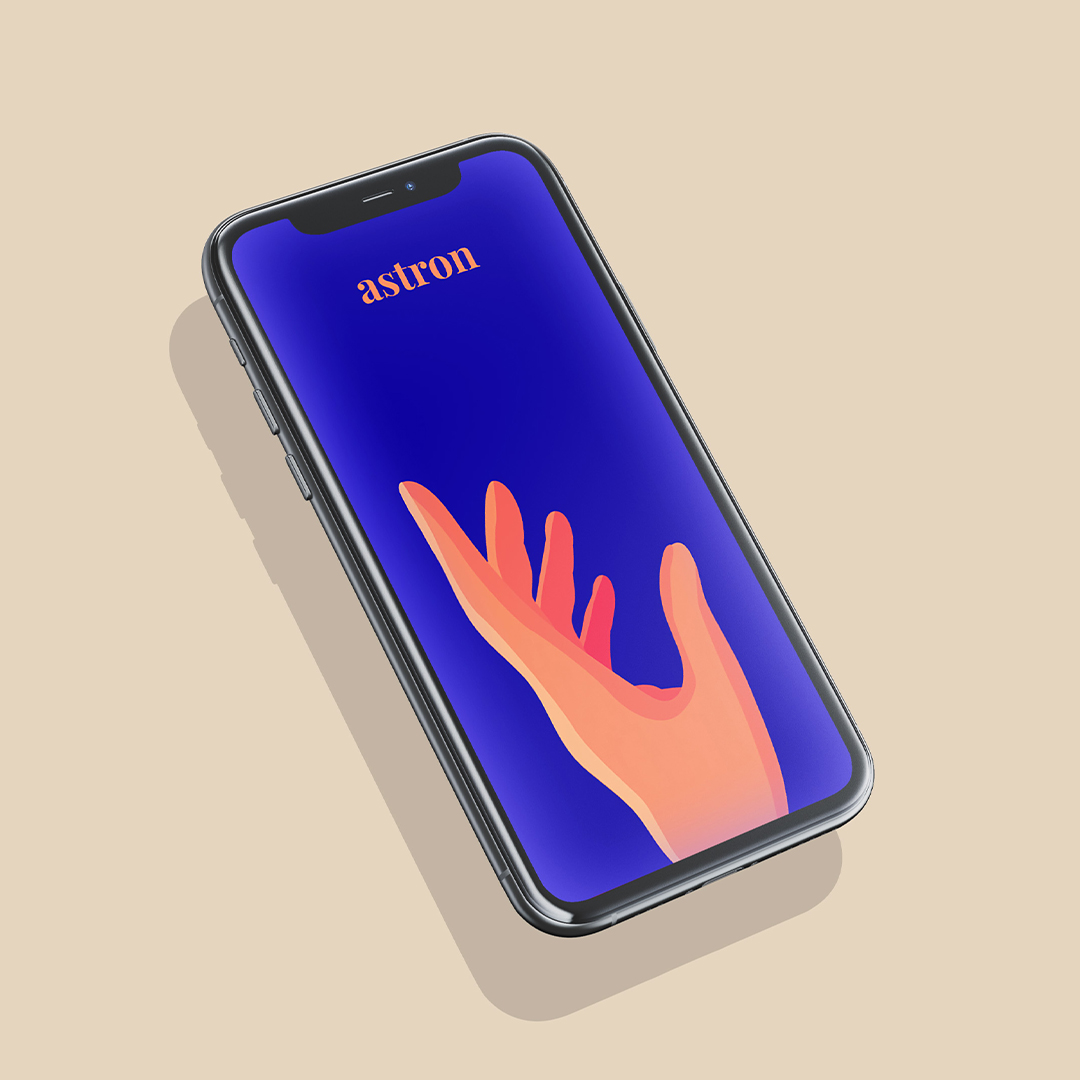 Astron app mockup