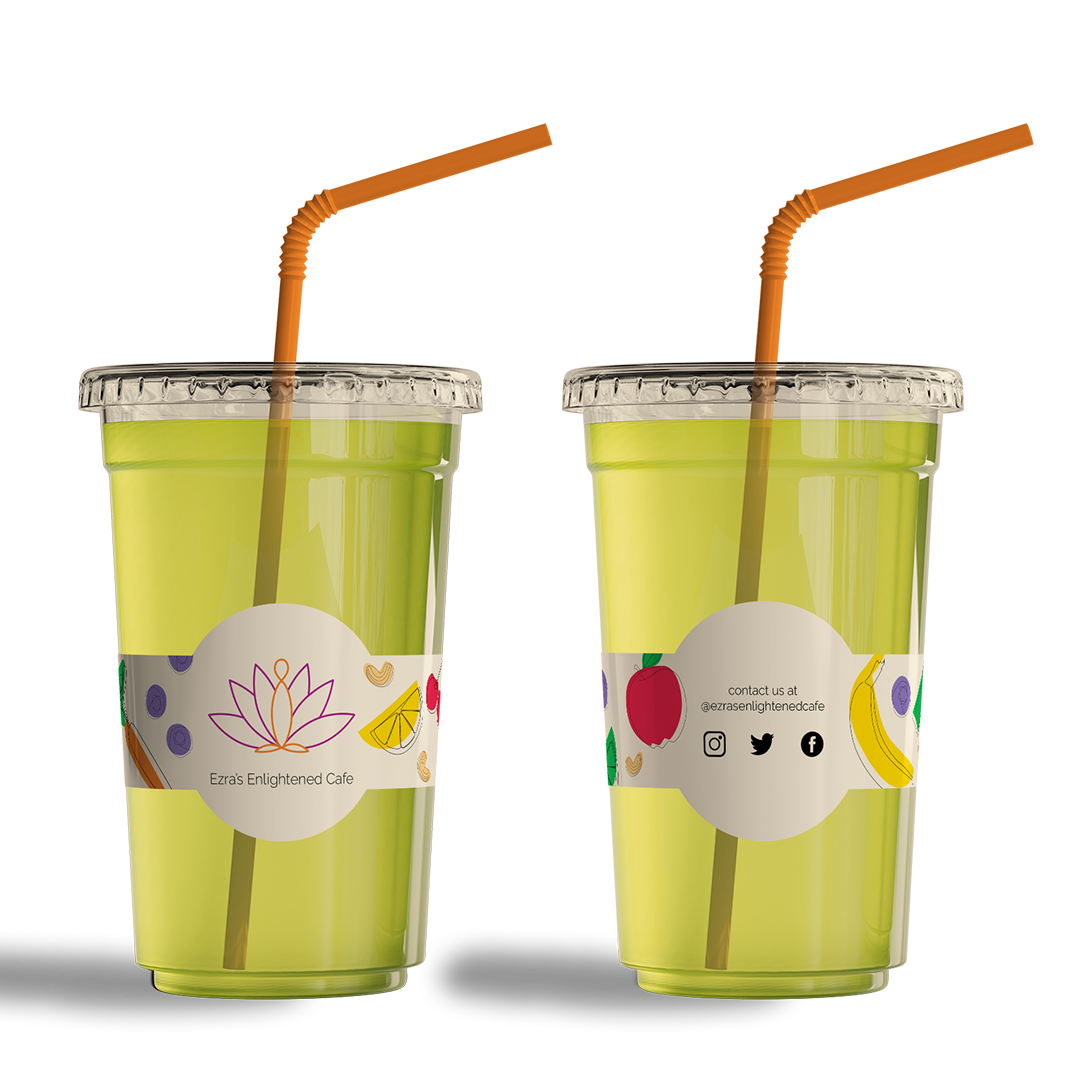 Drink cup mockup