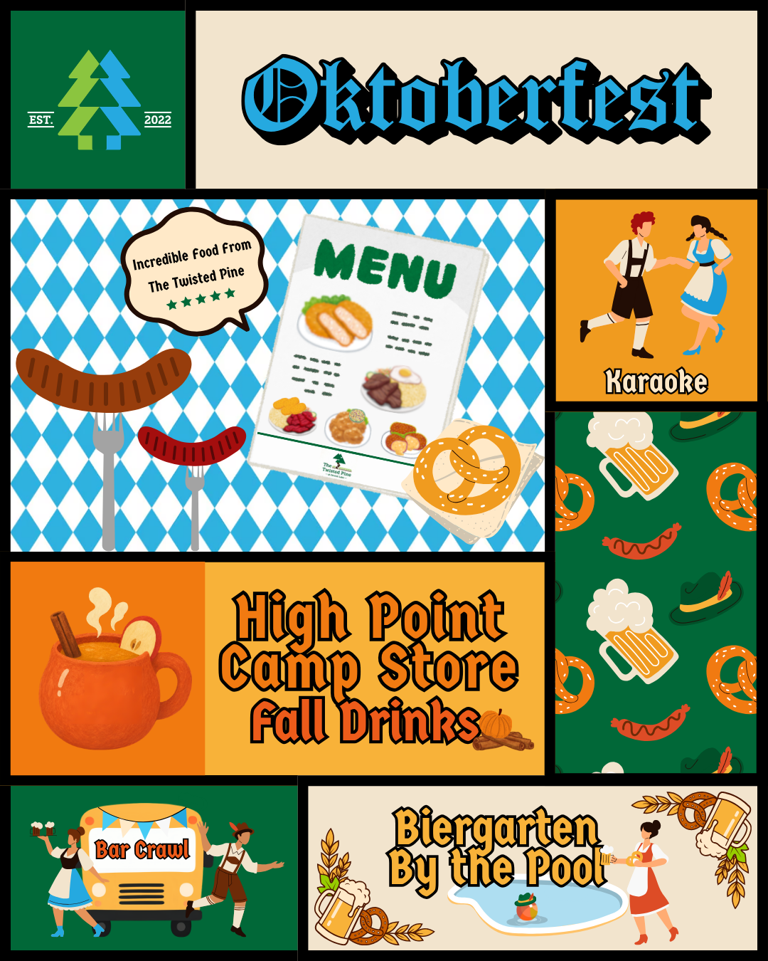 Emrick Lake Oktoberfest infographic
