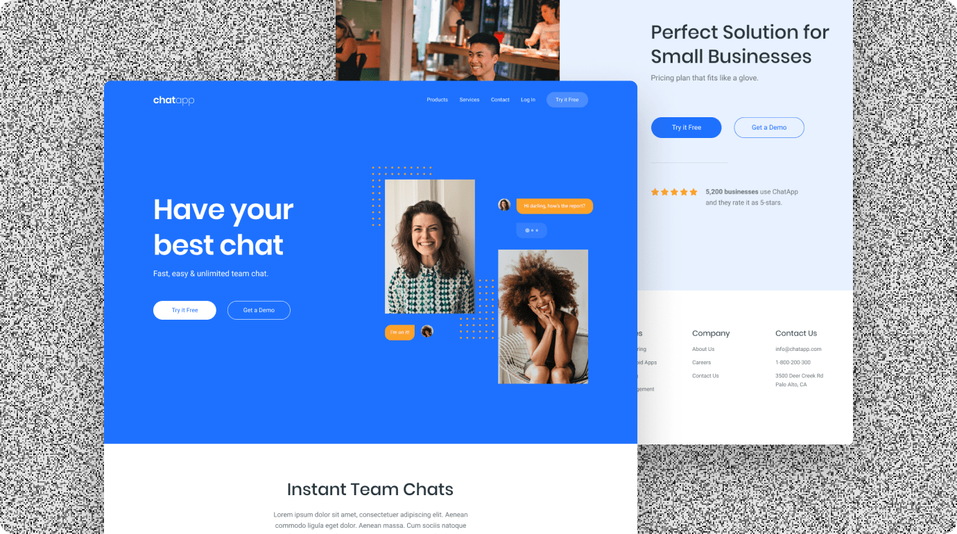 Chat App Website