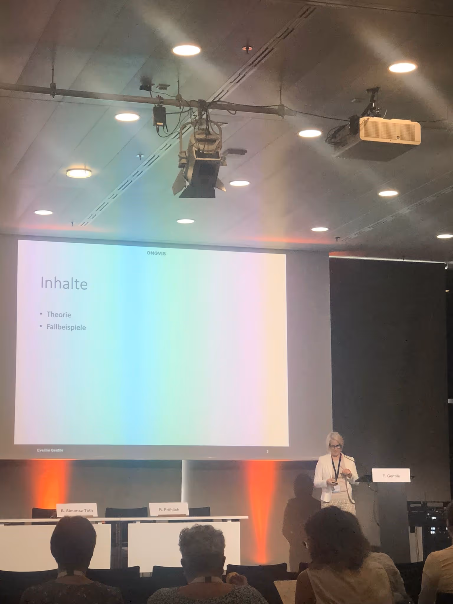 Conférence Eveline Gentile Onovis