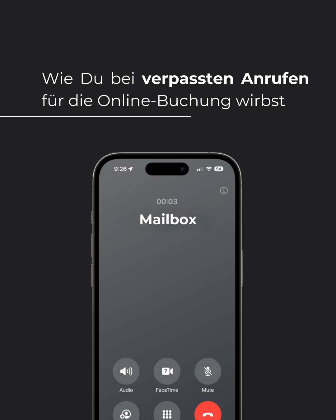 Anrufbeantworter für Dein Beauty Business