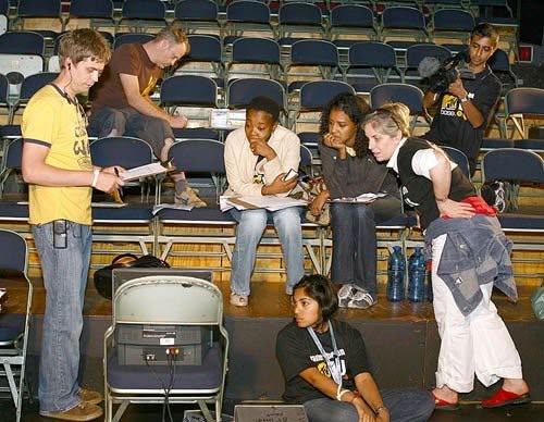 Jandré Louw and Charlie Landey (MTV Africa Head of Talent) in Lagos. ©2026 Jandré Louw. All RJandré Louw, Graeme Hector, Dudu Qubu, Isis Nyong'o Madison and Elaine Montague with some of the MTV crew. ©2026 Jandré Louw. All Rights Reserved.ights Reserved.