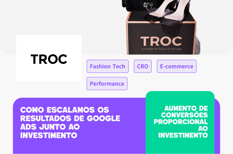 Traktor Cases | TROC - Aumento de conversões