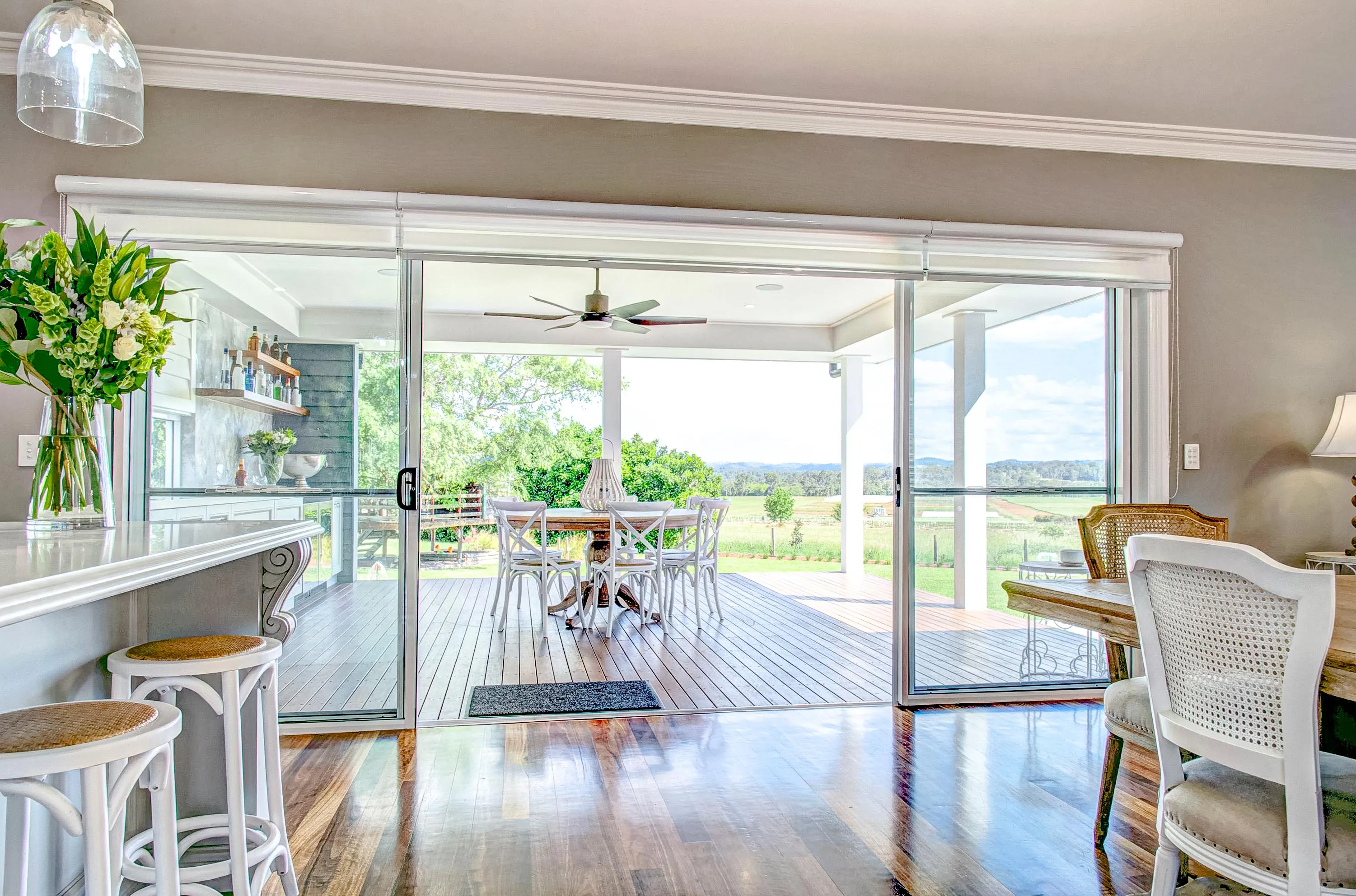 Hampton's Home Builder Sydney Luxury Verandah Walkway Bazdaric Prestige