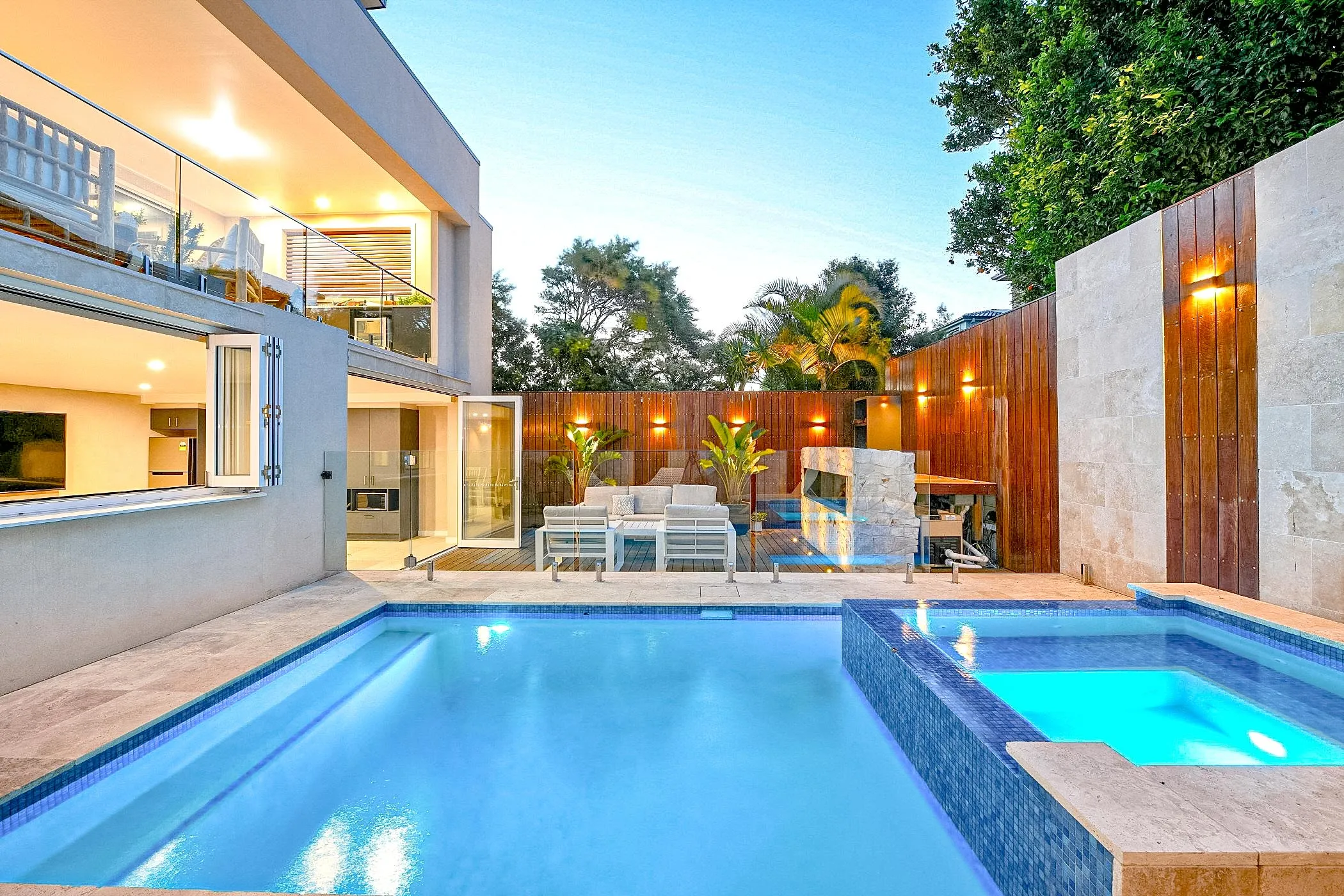 Custom Home Luxury Builder Sydney Pool Area Bazdaric Prestige