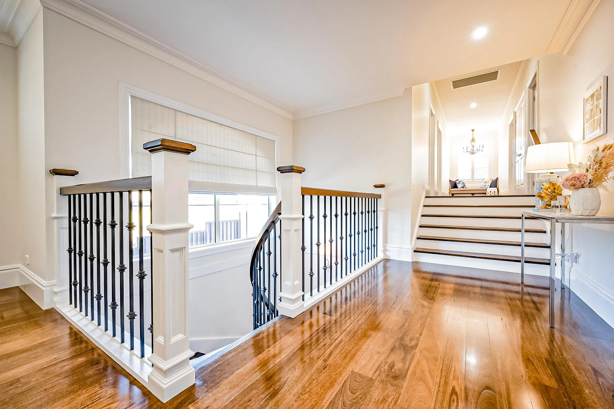 Sydney Luxury Custom Home Upper Staircase Bazdaric Prestige