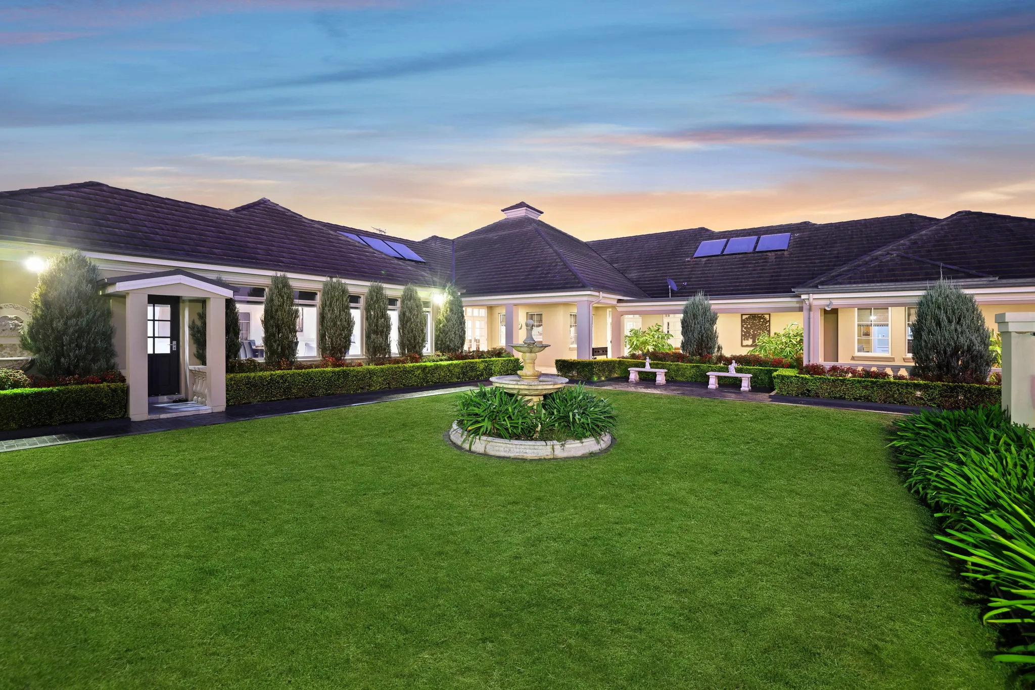 Sydney Luxury New Home Grand Provincial Luxury Backyard Bazdaric Prestige