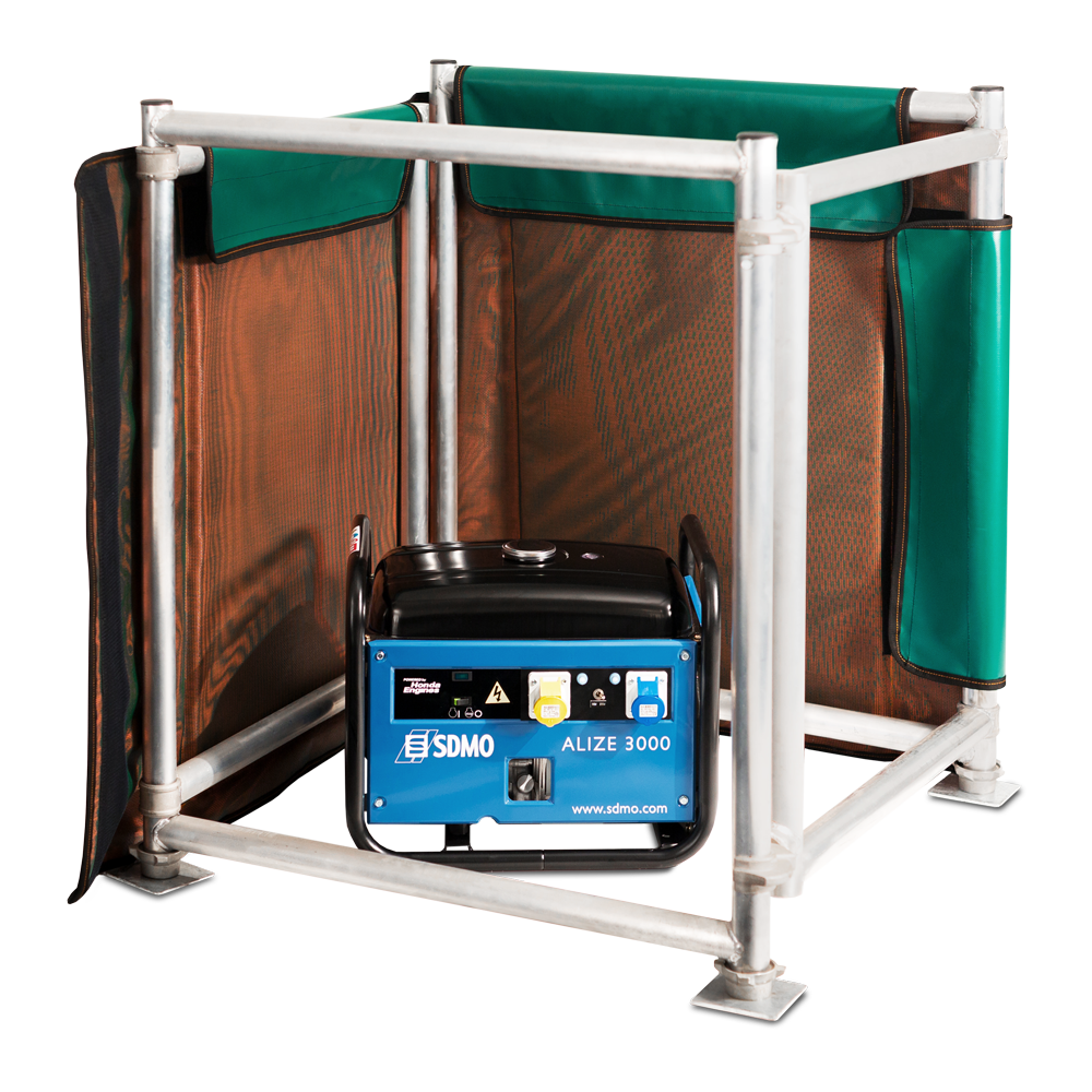 The M1™ Mini Genset Temporary Enclosure