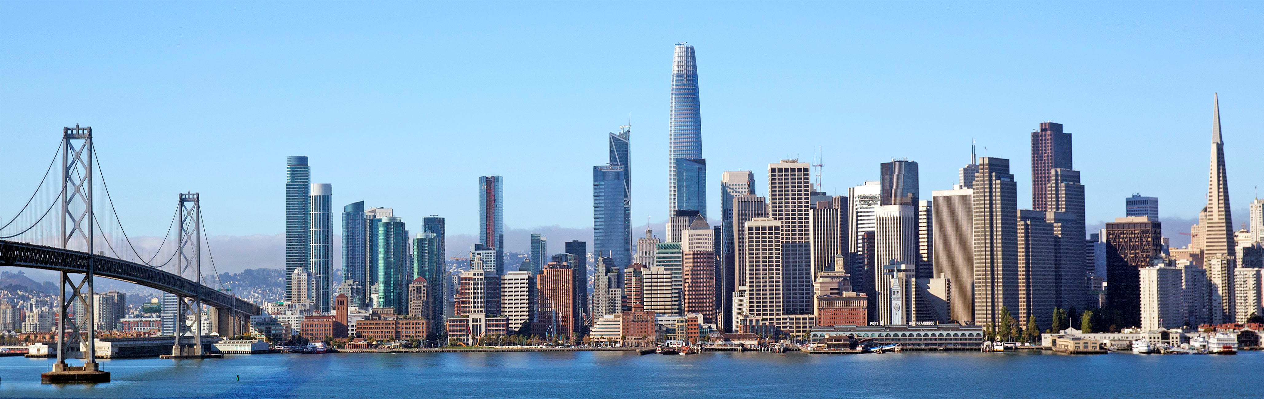 San Francisco California city skyline - construction noise barrier solutions