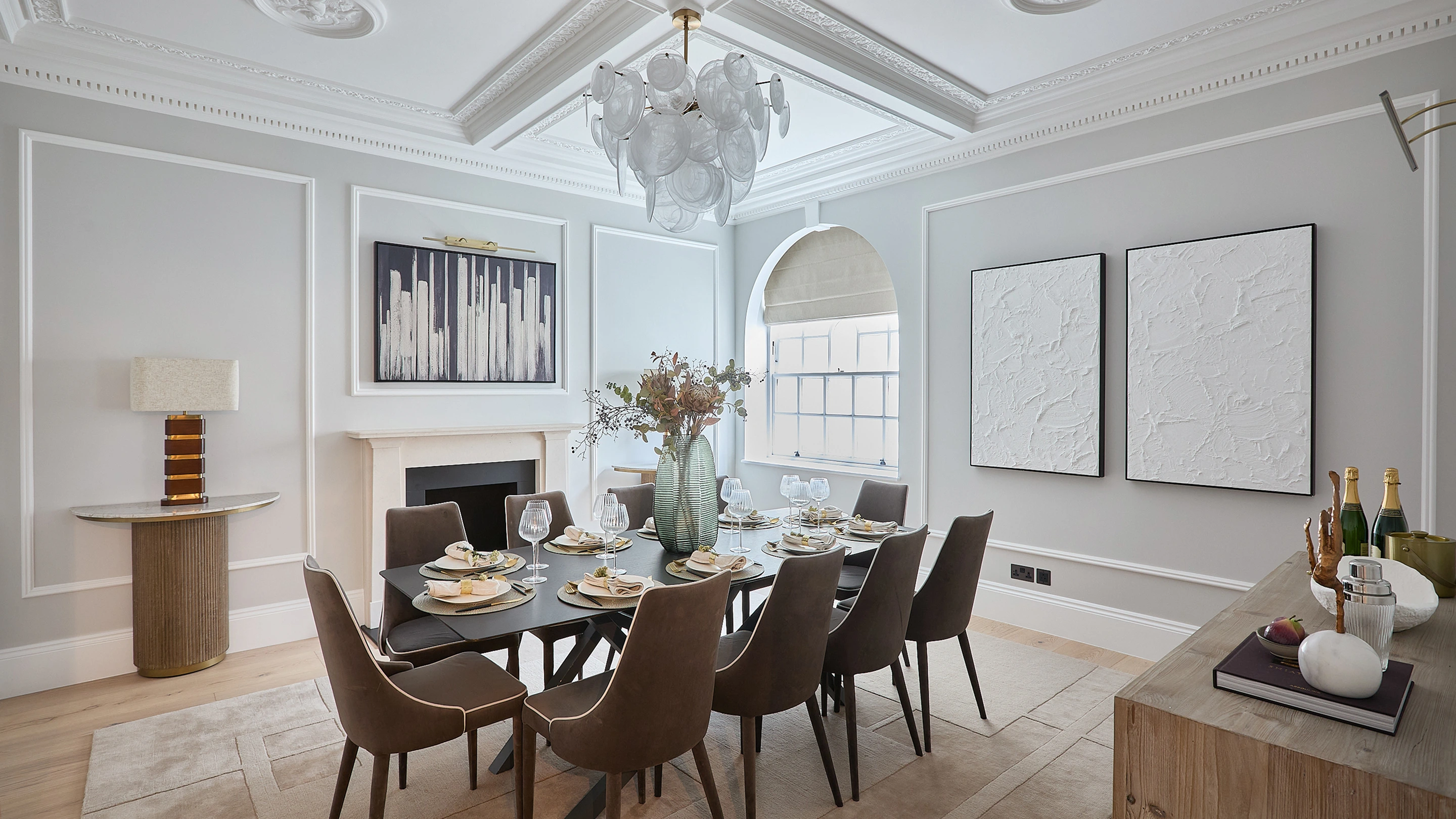 Luxury high end bedroom