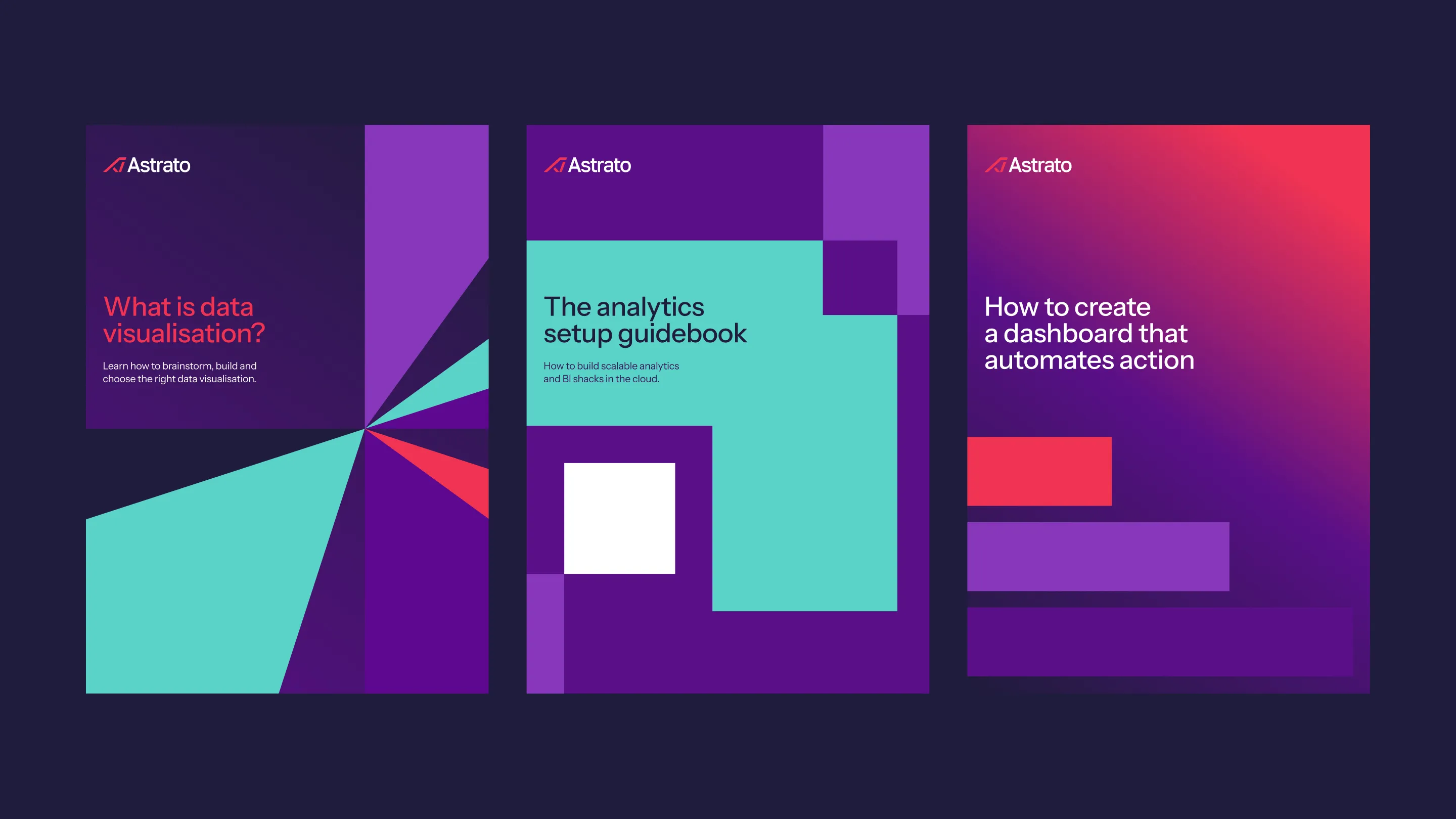 Astrato brand identity white paper designs