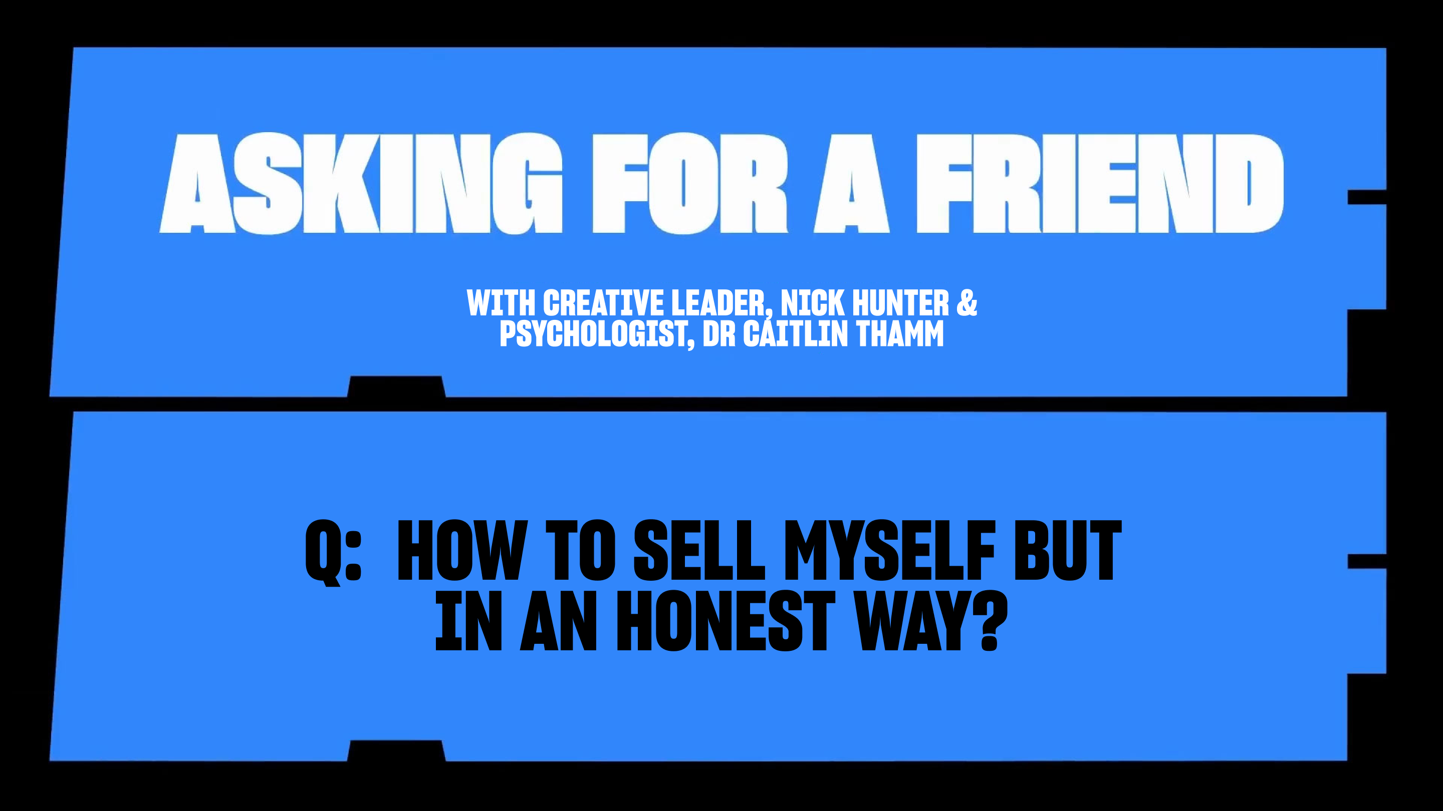 How to sell myself but in an honest way?
