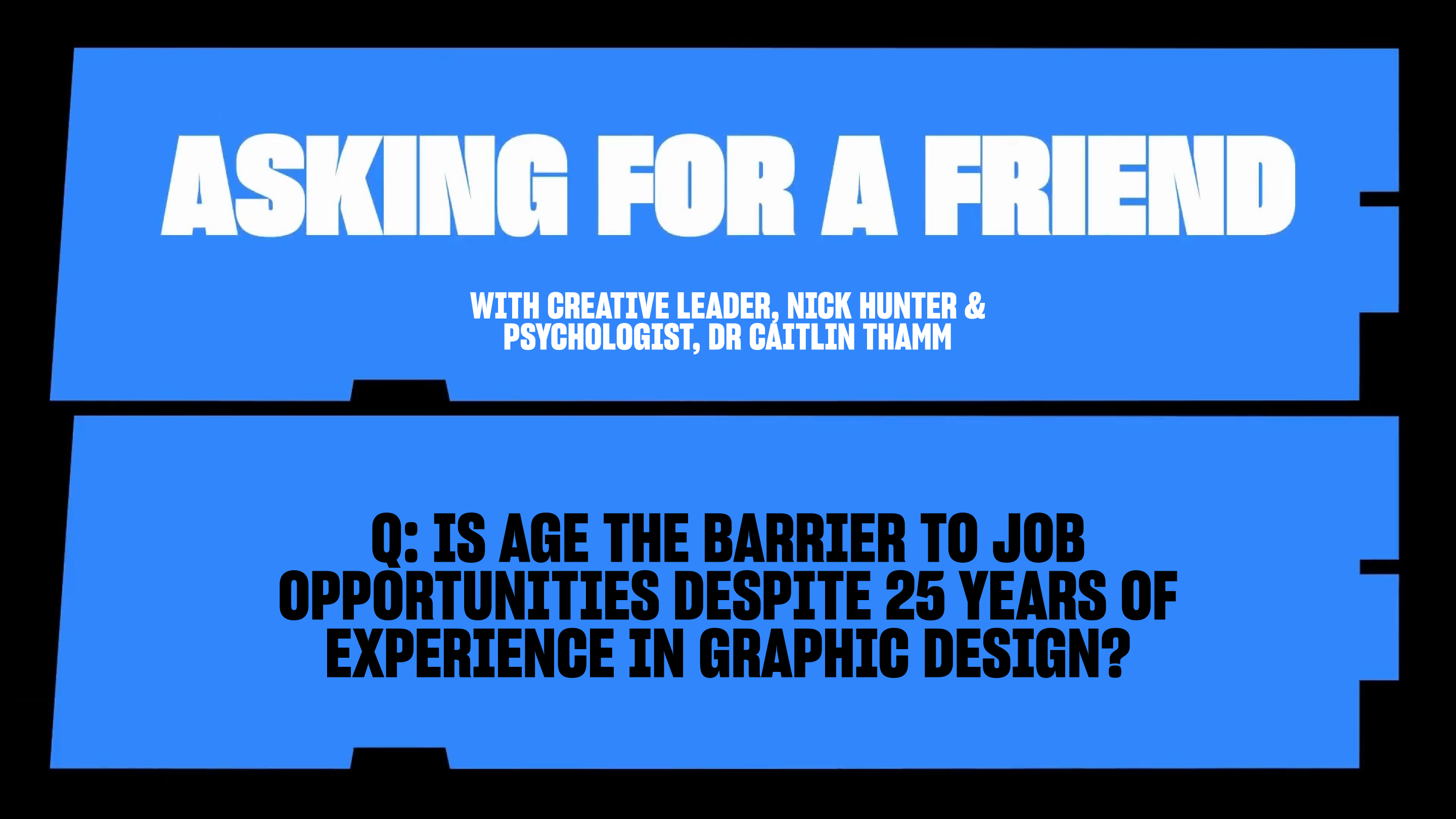 Is age the barrier to job opportunities despite 25 years of experience in graphic design?
