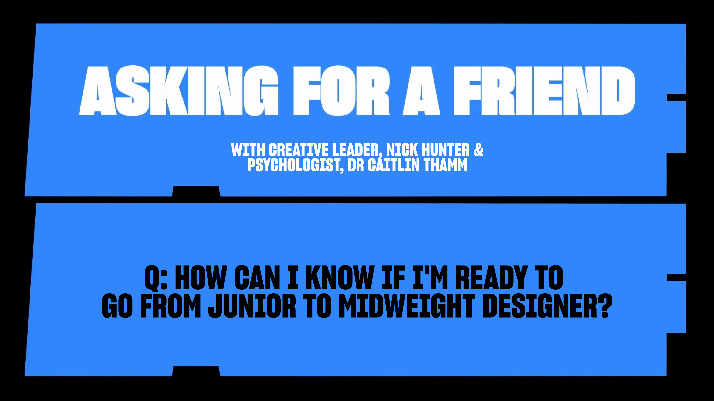 How can I know if I'm ready to go from junior to midweight designer? 