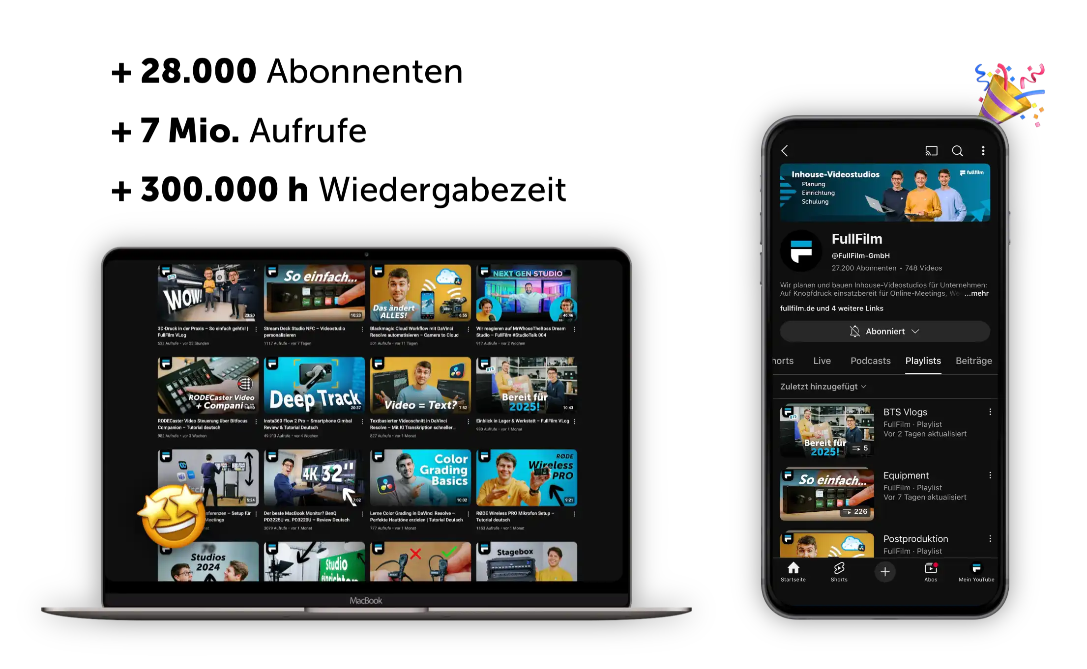 FullFilm YouTube-Kanal Analysedaten