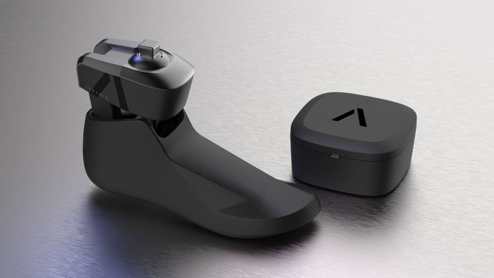 La prothèse Lunaris et son chargeur intelligent 'le IO Charger'