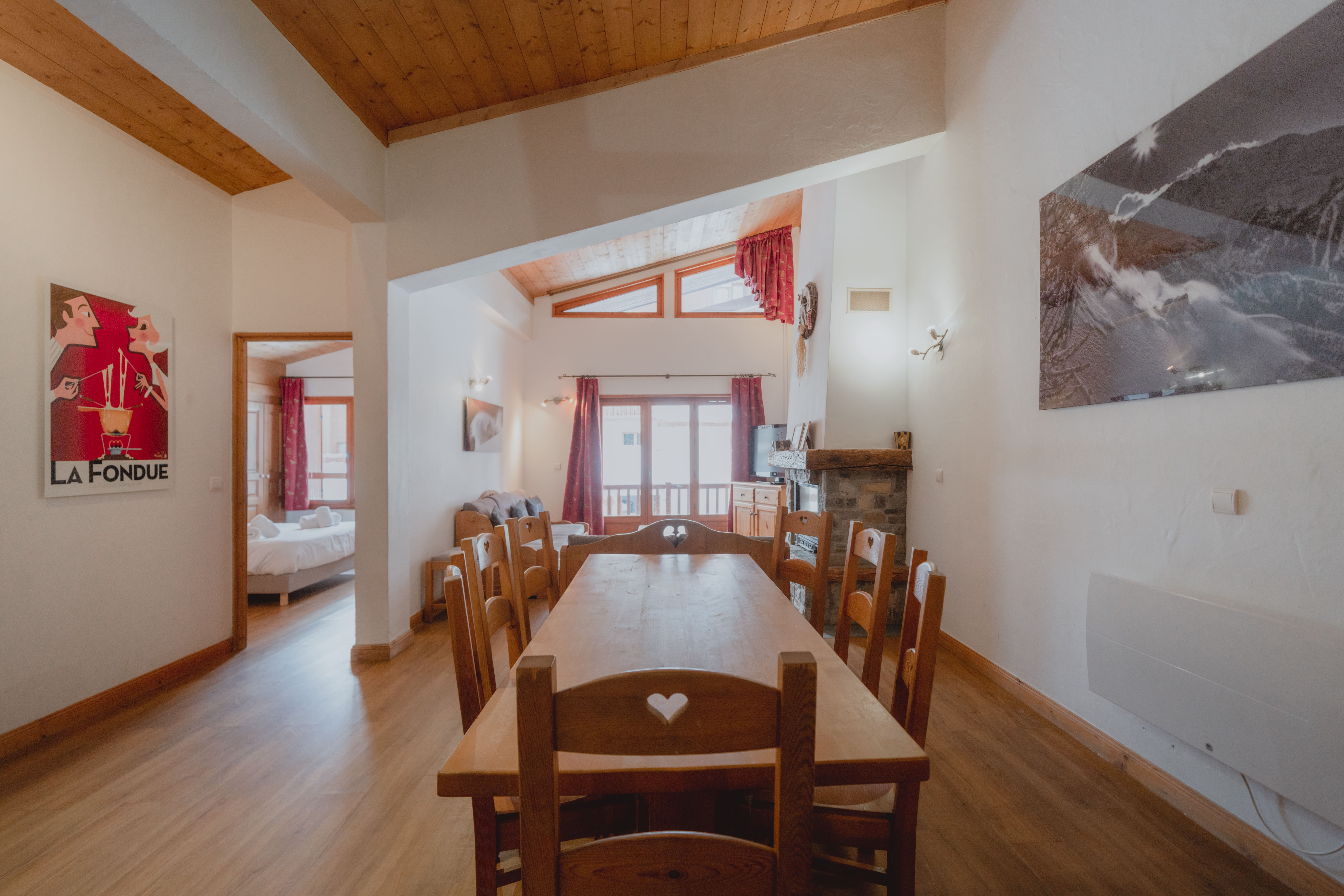 Les Suites du Val Claret | apartment 4 | dining room