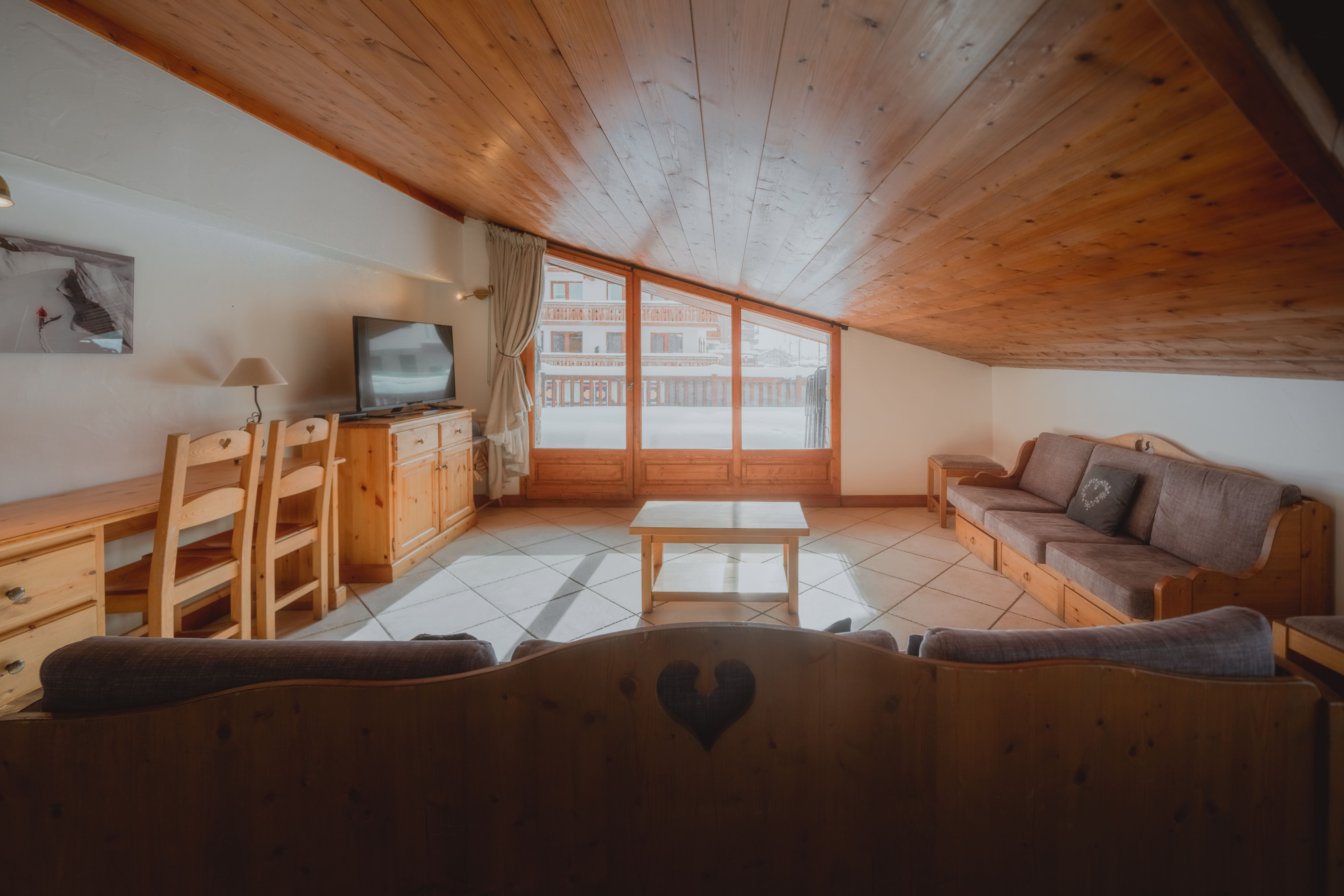 Les Suites du Val Claret | apartment 6 | living room