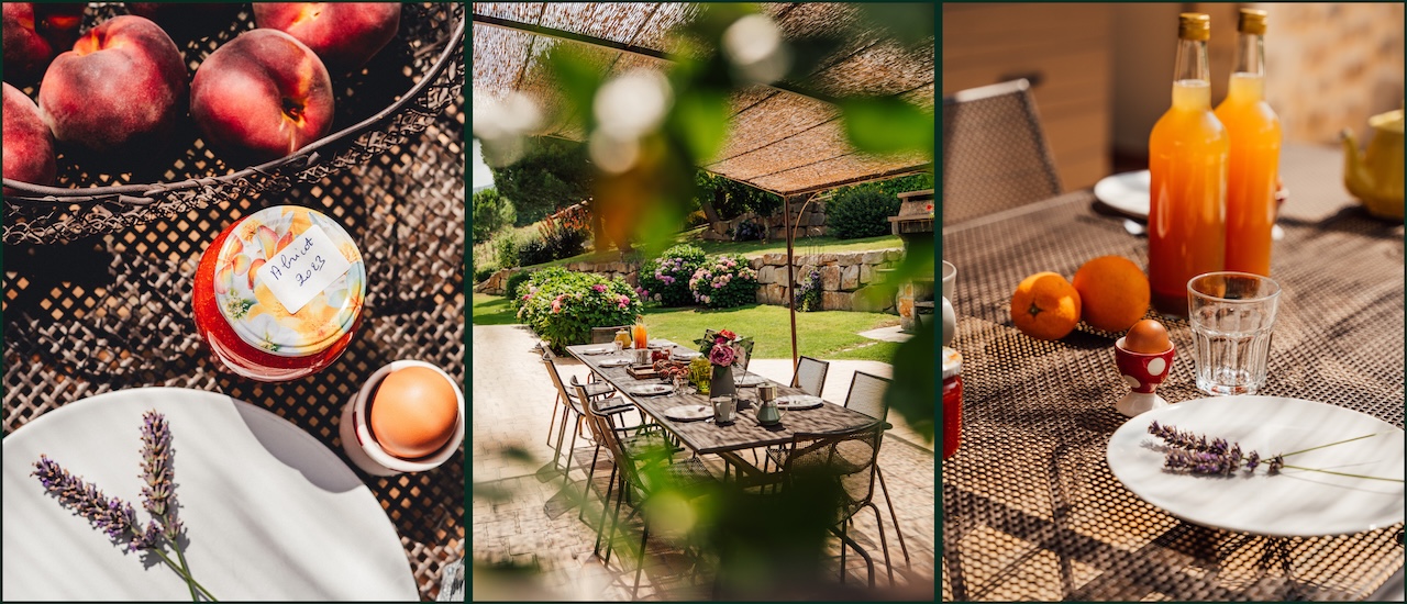 Vacation home with a terrace and large garden—in the Ardèche. 