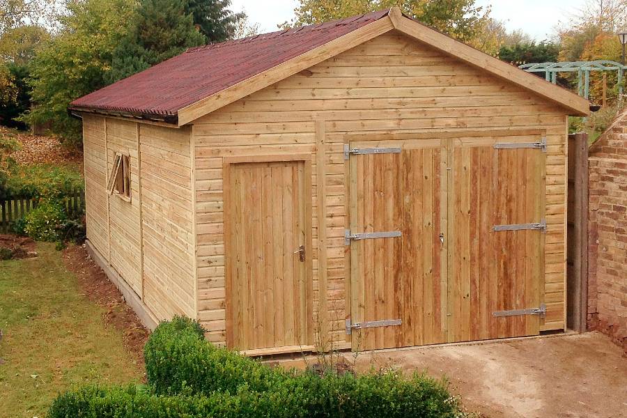 Wooden Garages