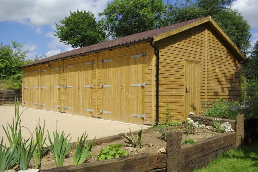 Wooden Garages