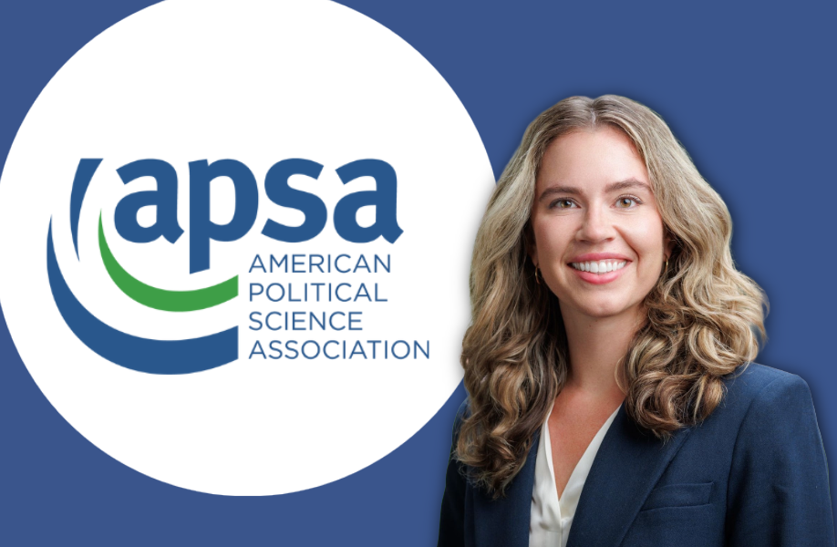 Elizabeth Thom Receives APSA Award for Best Public Policy Dissertation