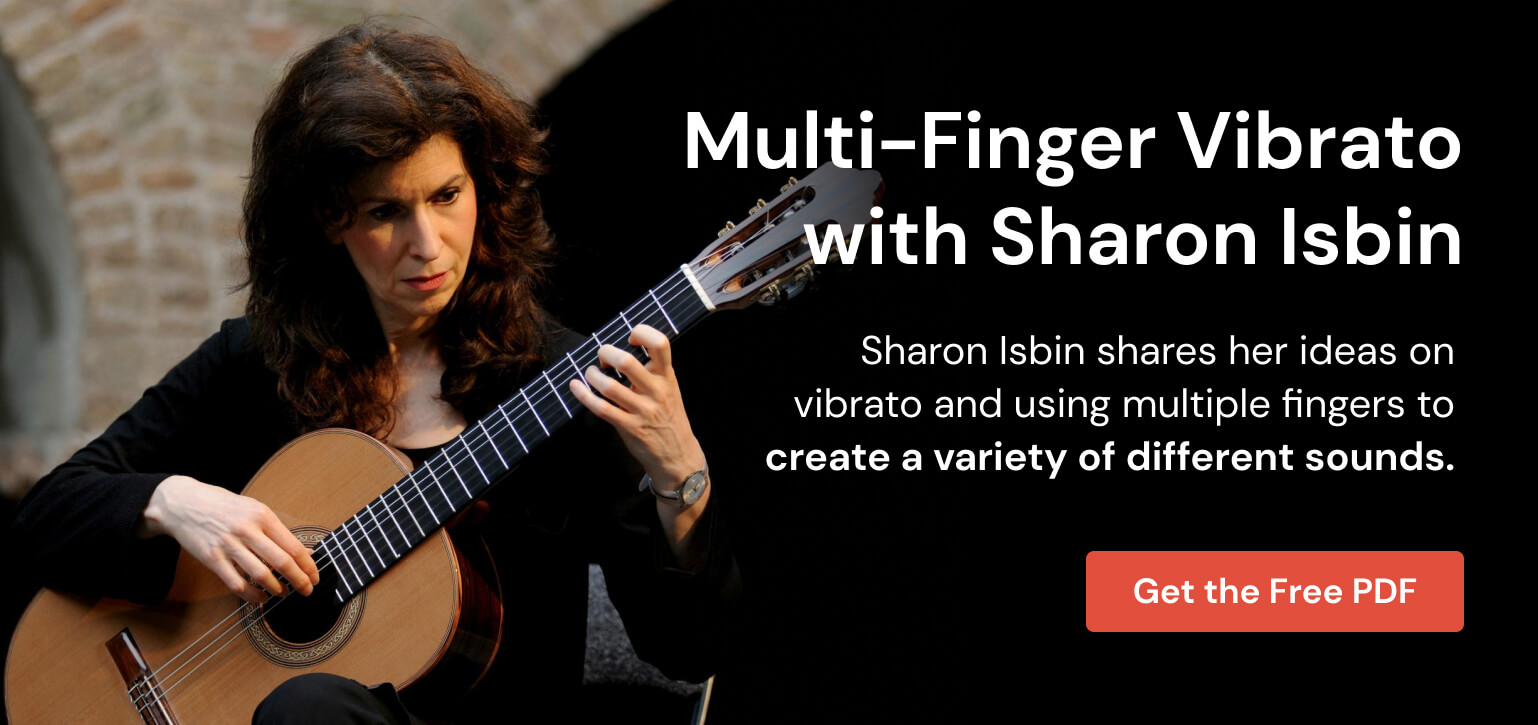 Sharon Isbin's Multi-Finger Vibrato | Free PDF